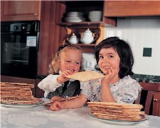 Child Eating Matza